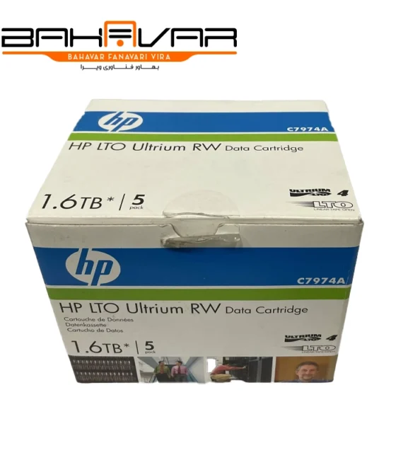 دیتا کارتریج ذخیره ساز تیپ اچ پی LTO Ultrium-6 C7974A
