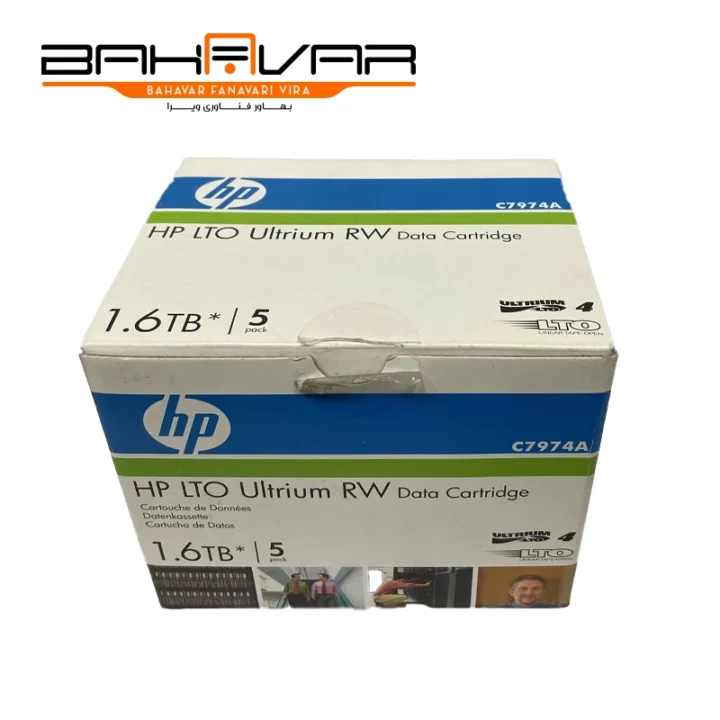 دیتا کارتریج ذخیره ساز تیپ اچ پی LTO Ultrium-6 C7974A