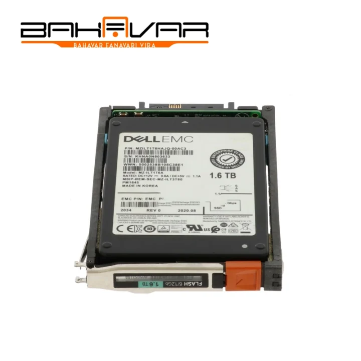 خرید هارد استوریج emc 1.6 tb با پارت نامبر D4-2SFXL-1600 از بهاور فناوری ویرا