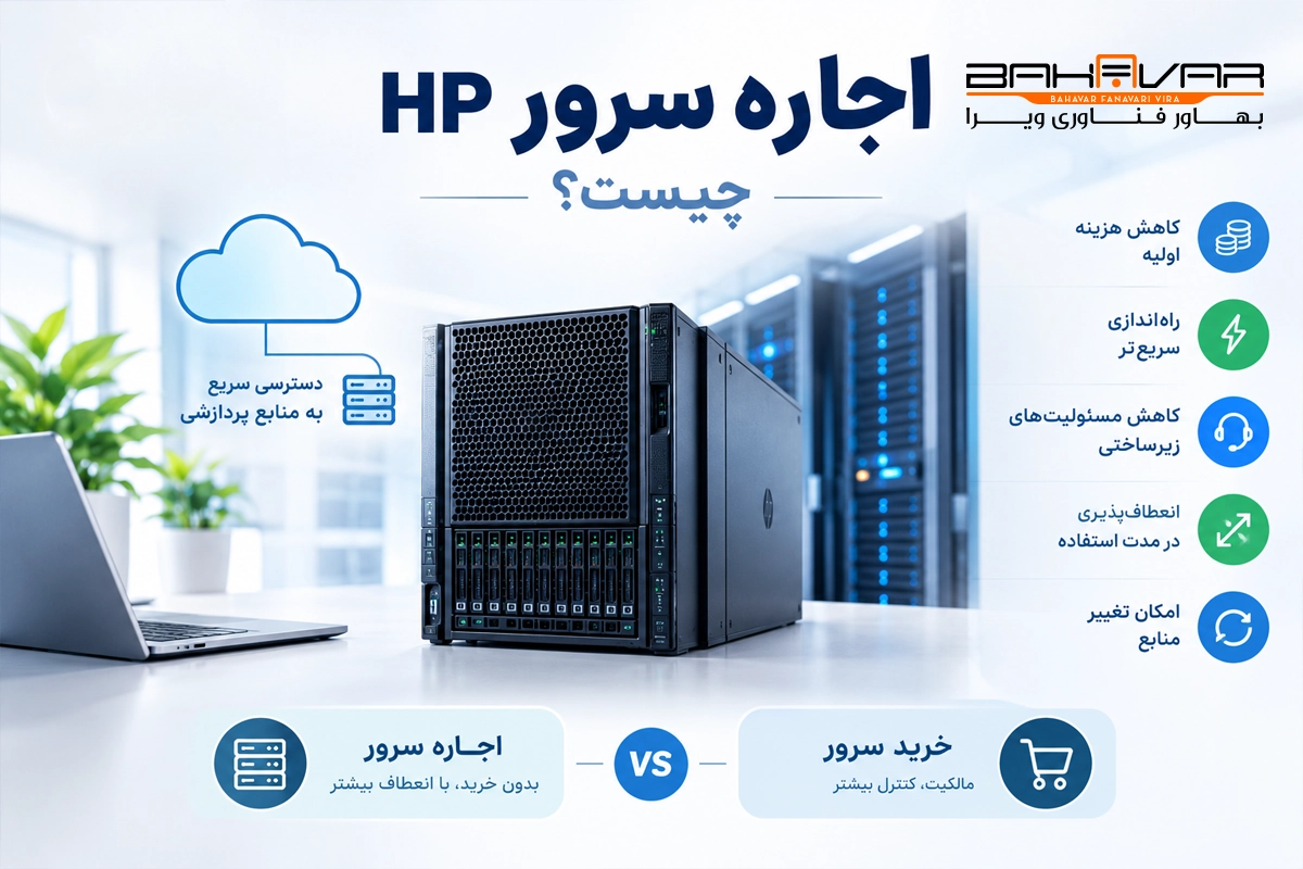 اجاره سرور HP چیست؟ | بهاور فناوری ویرا