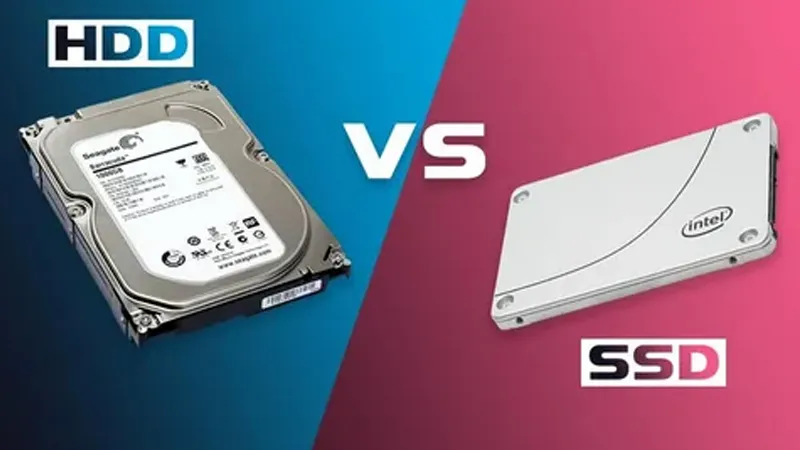 تفاورت فنی بین SSD و HDD