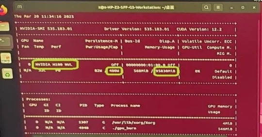 Test report in Linux